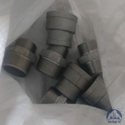 Муфта нержавеющая переходная DN 20х15 3/4"-1/2" 26,9х21,3 мм AISI 304 ВР-ВР купить в Алматы