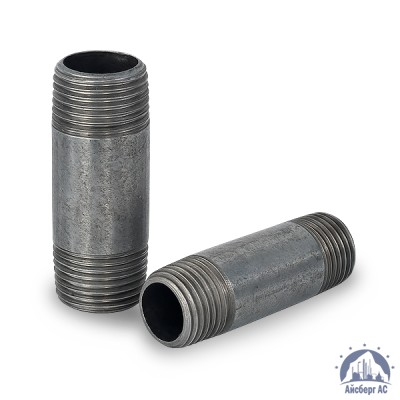 Бочонок стальной оцинкованный Ду 15 1/2'' L=55мм ГОСТ 3262-75 купить в Алматы