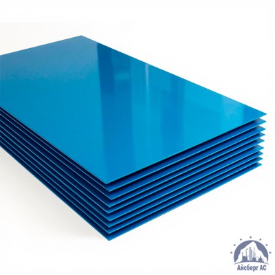 Лист с полимерным покрытием 2х1250х2500 мм RAL 5012 купить в Алматы