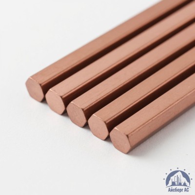 Шестигранник медный 10 мм М2 ГОСТ 1535-2016 купить в Алматы