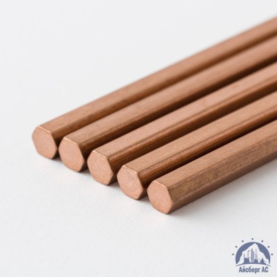 Шестигранник медный 10 мм М3 ГОСТ 1535-2016 купить в Алматы