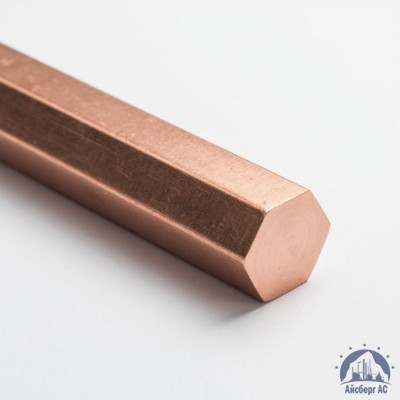 Шестигранник медный 100 мм М1 ГОСТ 1535-2016 купить в Алматы