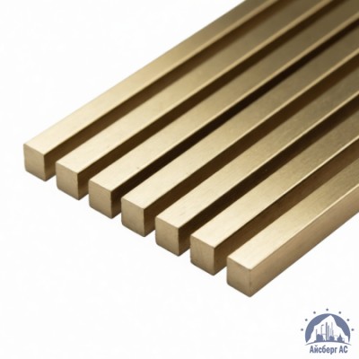 Квадрат латунный 10х10 мм Л63 ГОСТ 2060 купить в Алматы