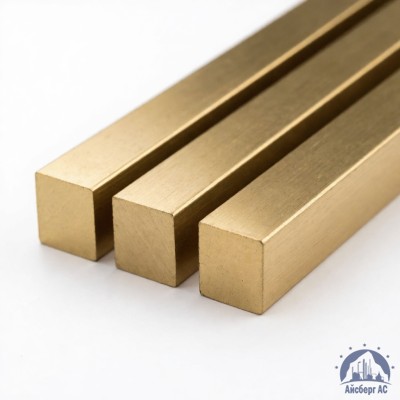 Квадрат латунный 30х30 мм ЛС59-1П купить в Алматы