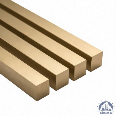 Квадрат латунный 30х30 мм ЛС63-3 ГОСТ 2060 купить в Алматы