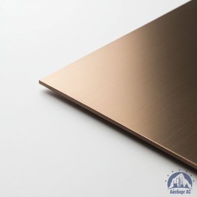 Плита бронзовая 14х600х1500 мм БрАЖ 9-4 купить в Алматы