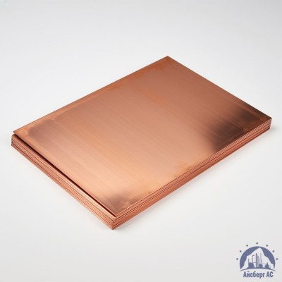 Плита медная 97х600х1500 мм ГПРХХ М2 ГОСТ 1173-2006 купить в Алматы