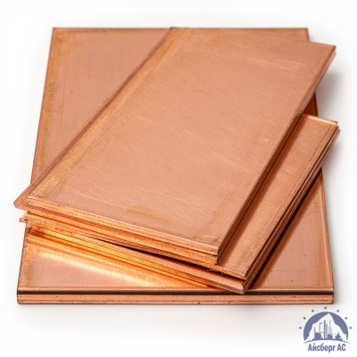 Плита медная 97х600х1500 мм ГПРХХ М1ф ГОСТ 1173-2006 купить в Алматы