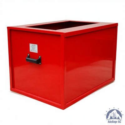 Ящик металлический пожарный объём 0,3 м³ купить в Алматы