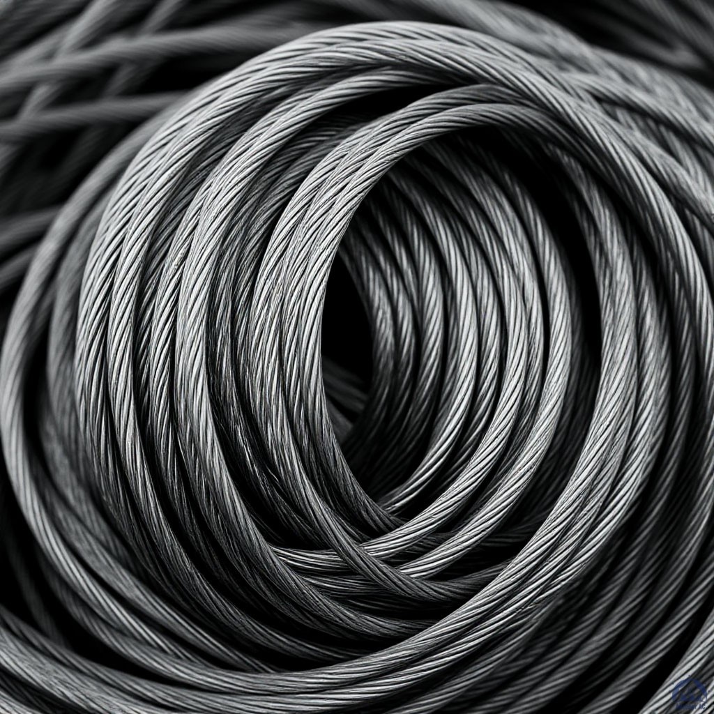 Канат 3,8 мм ГОСТ 2688-80 свивка ЛК-Р 6х19 (1+6+6/6)+1