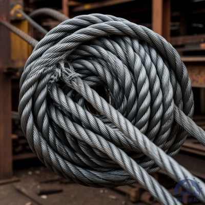 Канат 6.2мм ГОСТ 2688-80 свивка ЛК-Р 6х19 (1+6+6/6)+1