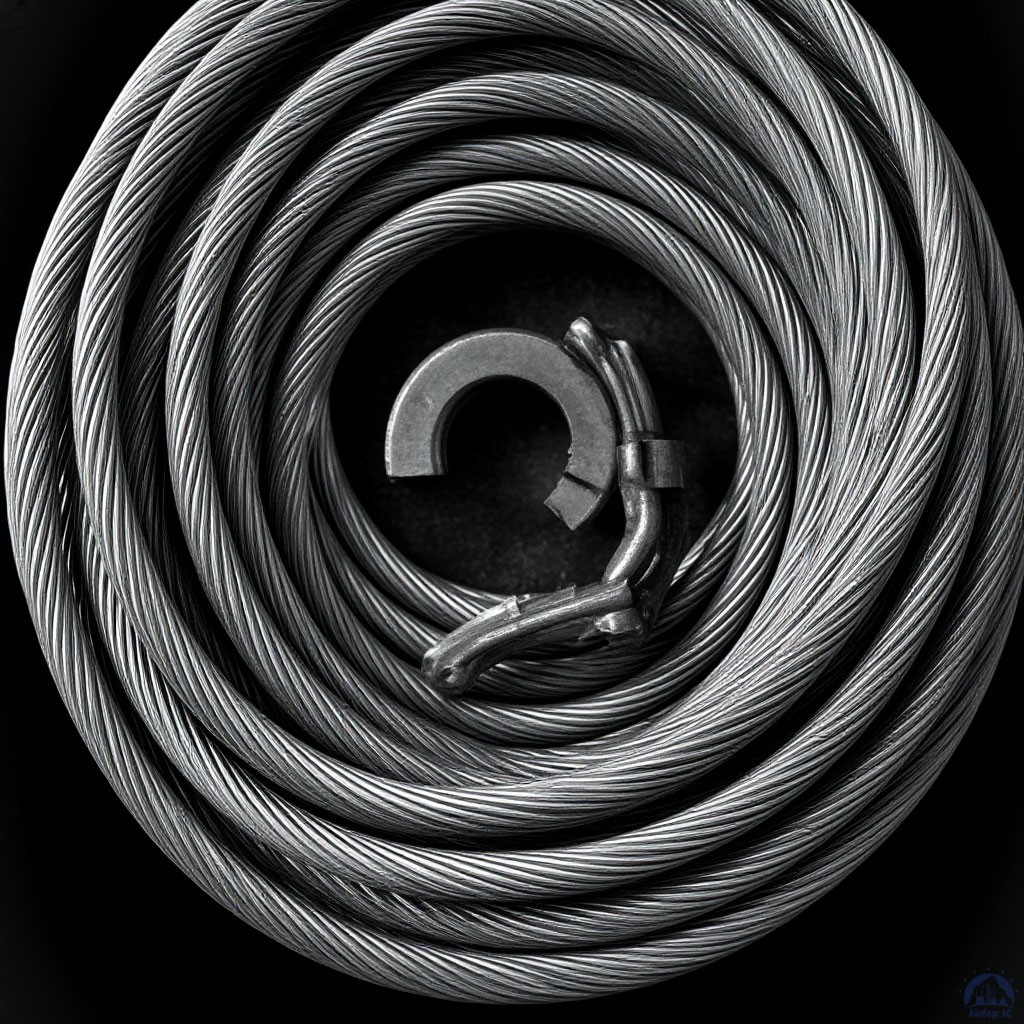 Канат оцинкованный 3,8 мм А4 ГОСТ 2688-80