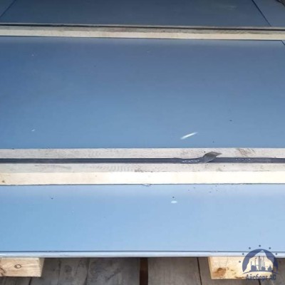 Лист с полимерным покрытием 0,55х1250х2500 мм RAL 9003 купить в Алматы