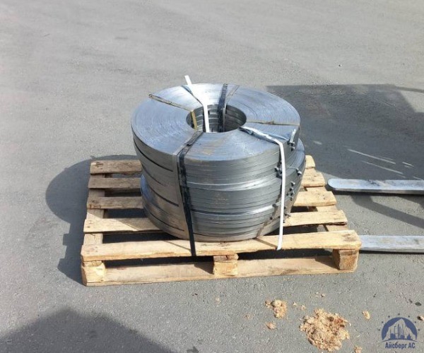 Лента упаковочная оцинкованная 0.5х20 мм стальная ГОСТ 3560-73