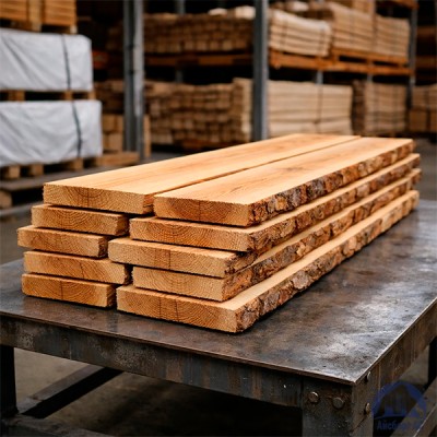 Доска необрезная 25х100 мм лиственница сорт 1 купить в Алматы