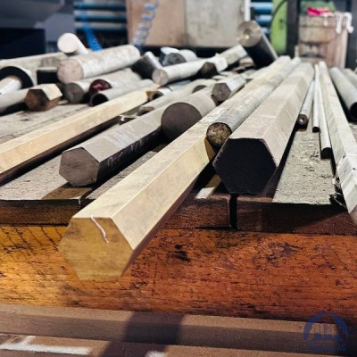 Шестигранник латунный 45 мм ЛС59-1 ГОСТ 2060-2006 купить в Алматы